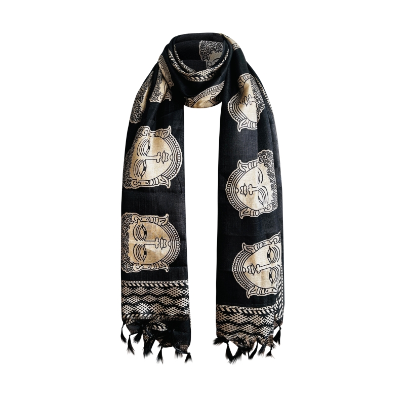 Black and Buddha Print