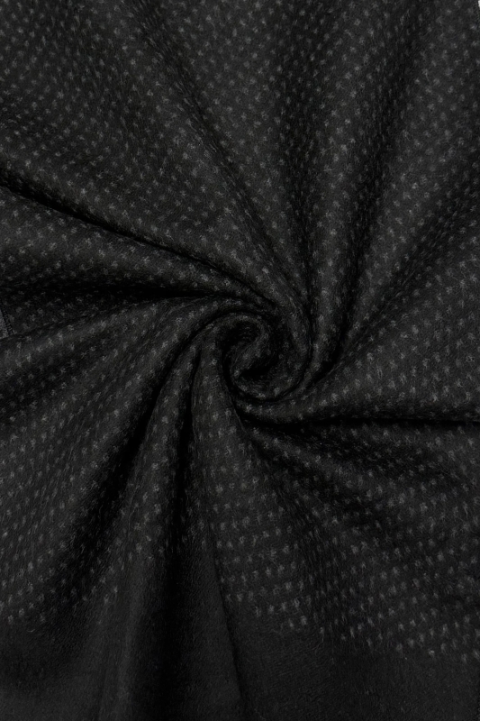 Grey Polka Dot Reversable Mens Scarf