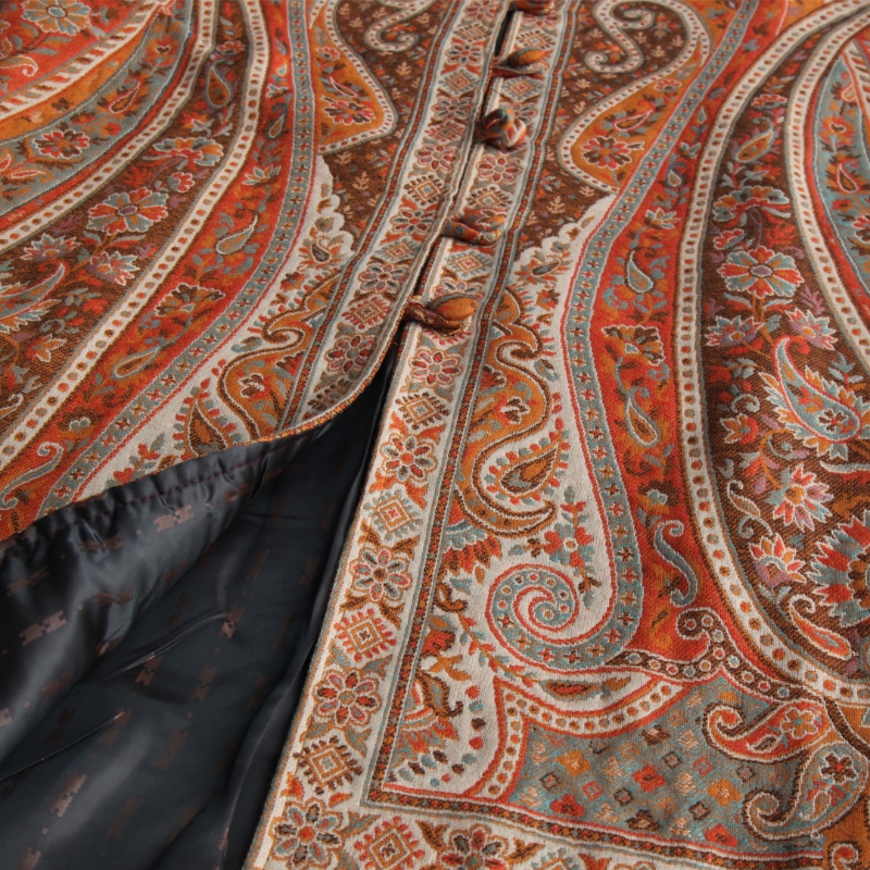 Brown and Orange Print