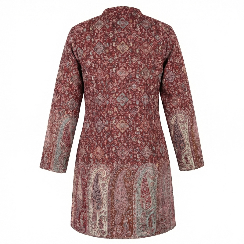 Rust and Brown Print