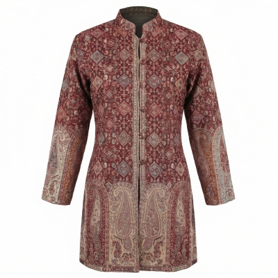 Rust and Brown Print