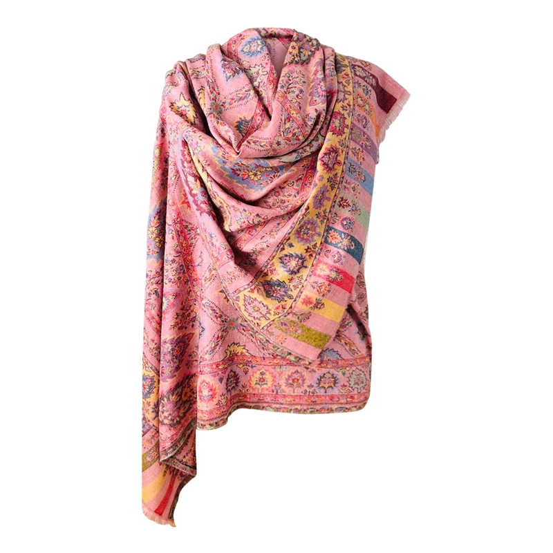 Pastel Pink Floral Print