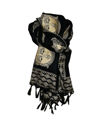 Black and Buddha Print