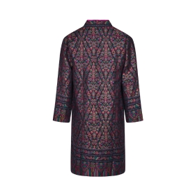 Black and Fuscia Print