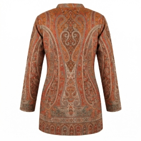 Brown and Orange Print