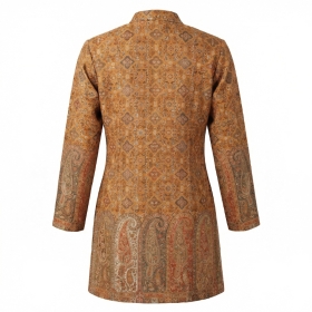 Mustard Paisley Print