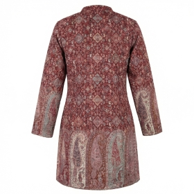 Rust and Brown Print