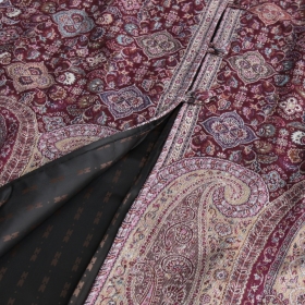 Rust and Brown Print