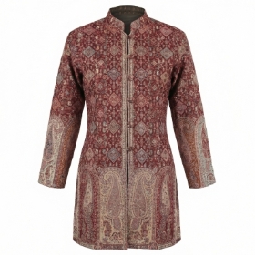 Rust and Brown Print